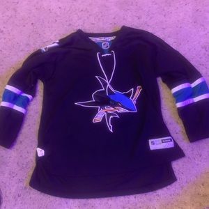 Reebok sharks jersey